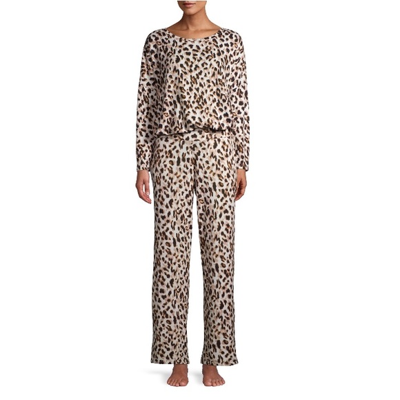 Secret Treasures Animal Print Drawstring Top - Picture 3 of 9